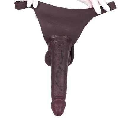 Hollow Wearable Silicone Dildo Pants – Hyper Realistic Body Enhancer for Play