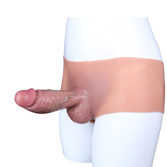 Hollow Wearable Silicone Sleeve Pants 6.4" – Short King,Girth Thickness Enhancer