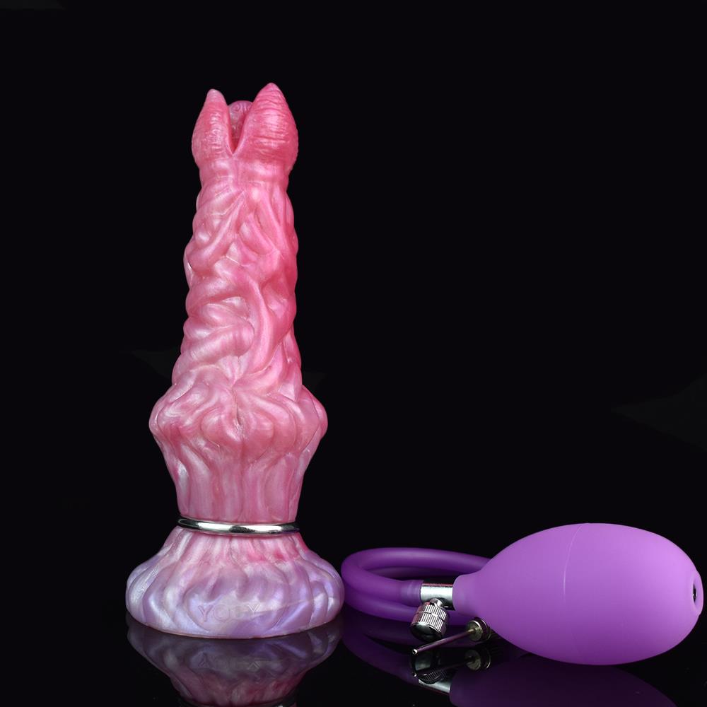 Egg-Laying Dildo – Unique Alien Fantasy Toy with Eggs & Inflation Pump