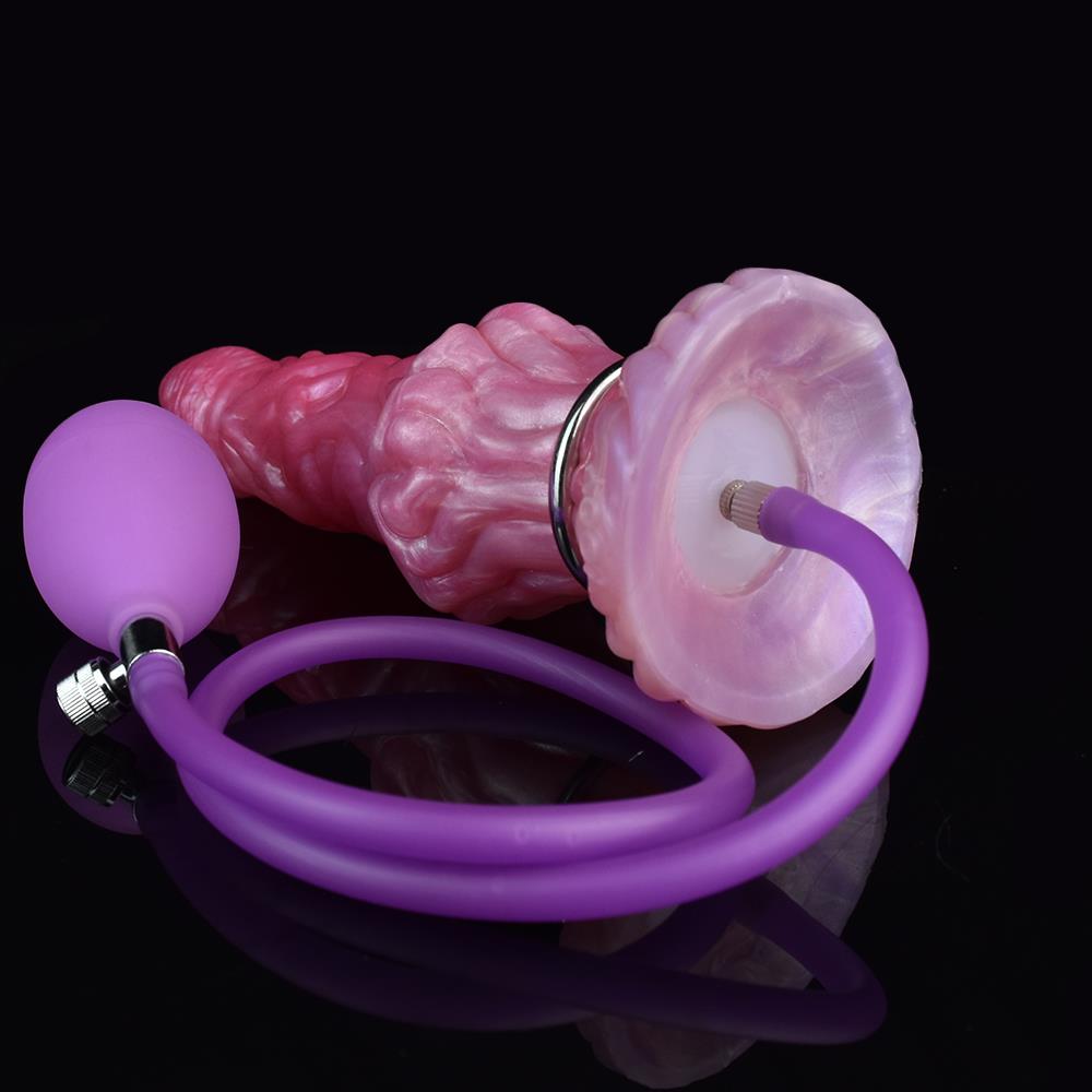 Egg-Laying Dildo – Unique Alien Fantasy Toy with Eggs & Inflation Pump
