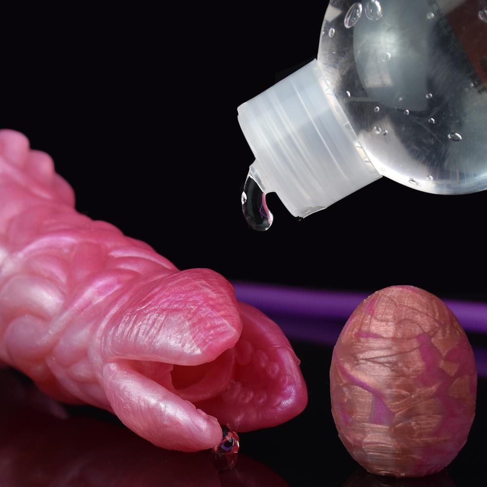 Egg-Laying Dildo – Unique Alien Fantasy Toy with Eggs & Inflation Pump