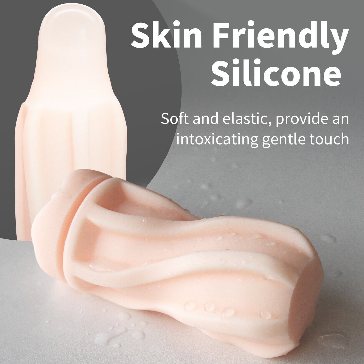 Men's Masturbator  Sex Toy- Soft Realistic Vagina Superior Size, Tight Real Feel