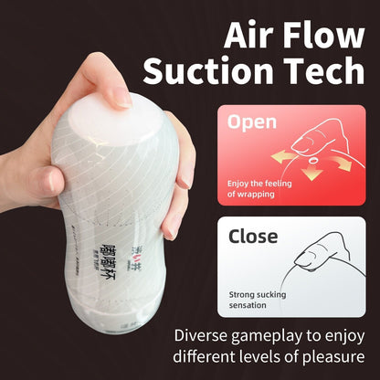 Men's Masturbator  Sex Toy- Soft Realistic Vagina Superior Size, Tight Real Feel