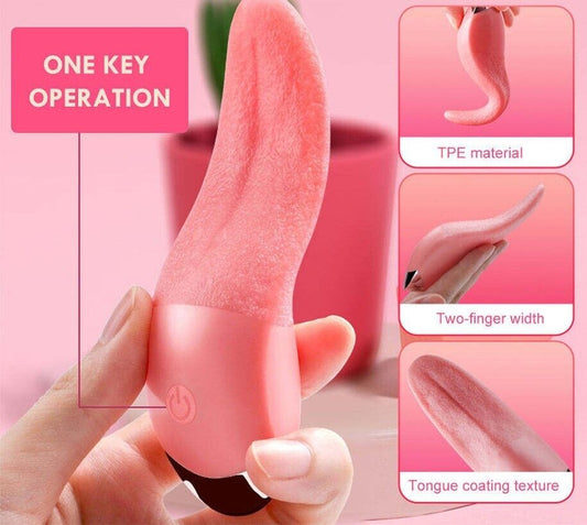 G-Spot Stimulator - Flapping Tongue - 3 Modes, 7 Speed