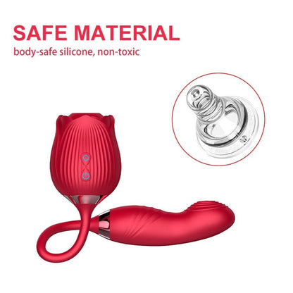 Clit Sucker with G-Spot Vibrator - Magnetic Charge