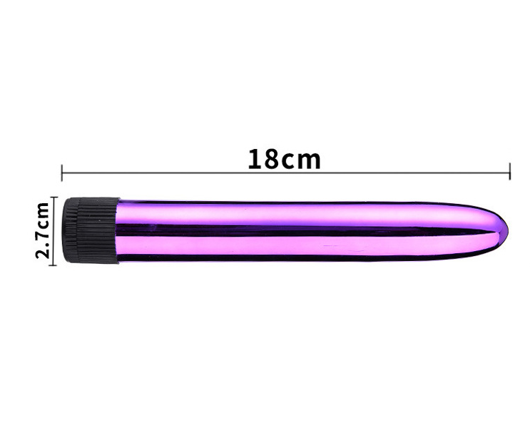 Compact Vibrator - 17cm x 2.5cm - 10 Modes