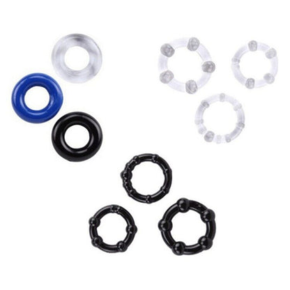 Cock Ring Set - Delay And Enhance