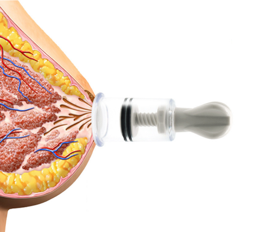 Nipple / Body Vacuum Cups Set - 4 Sizes