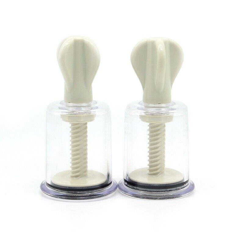 Nipple / Body Vacuum Cups Set - 4 Sizes