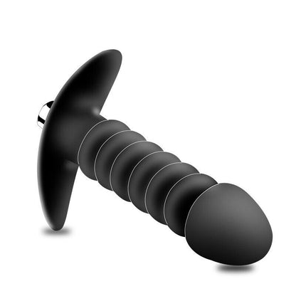 Velvet Ripples - Ribbed Vibrating Anal Plug for Supreme Pleasure | Anal Sex Toy