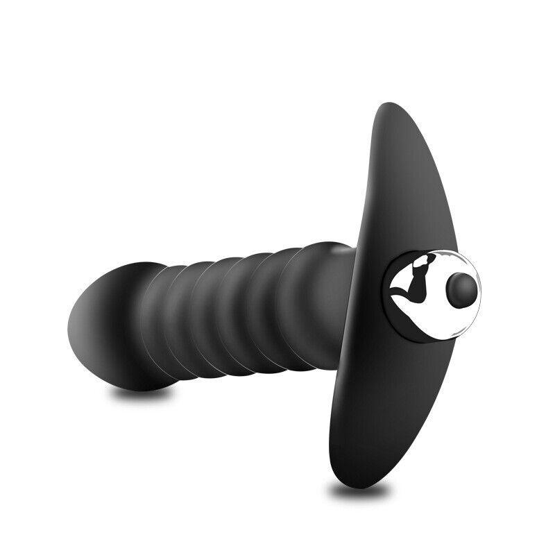 Velvet Ripples - Ribbed Vibrating Anal Plug for Supreme Pleasure | Anal Sex Toy