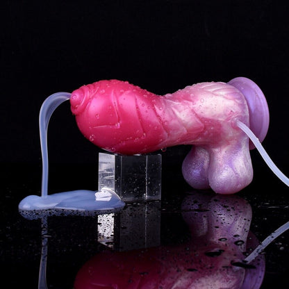 Peach Witch's Embrace - Alien-Like Bulbus Tip Fantasy Dildo - Squirting, Strapon