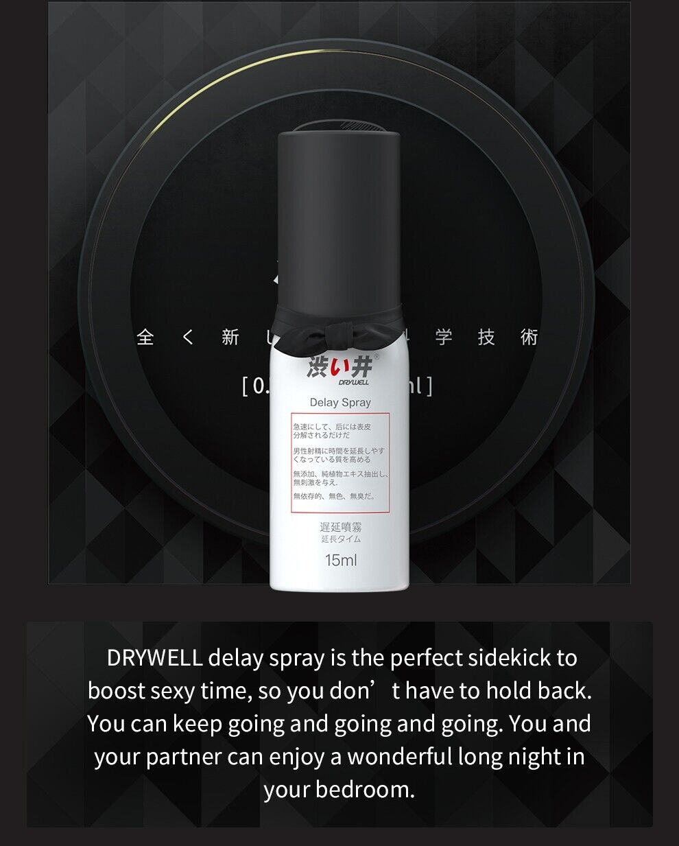 15ml Delay Sex Spray - Advanced Formula